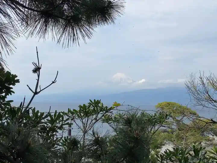 大瀬神社の景色