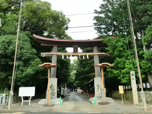 府八幡宮の鳥居