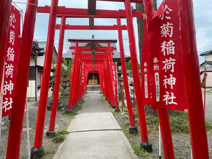 於菊稲荷神社の{uncategorized: "未分類", other: "その他", undefined: "問題あり", building: "その他建物", grave: "お墓", sacred_gate: "鳥居", guardian: "狛犬", statue: "像", buddha: "仏像", history: "歴史", nature: "自然", garden: "庭園", animal: "動物", pagoda: "塔", temizu: "手水舎", mountain_gate: "山門・神門", sanctuary: "本殿・本堂", subordinate: "末社・摂社", art: "芸術", scenery: "景色", jizo: "地蔵", ema: "絵馬", goshuin: "御朱印", omikuji: "おみくじ", items: "授与品その他", amulet: "お守り", goshuincho: "御朱印帳", eats: "食事", festival: "お祭り", votive_dance: "神楽", shichigosan: "七五三参", wedding: "結婚式", experience: "体験その他", initially: "初詣", around: "周辺", anti_infection: "感染症対策"}