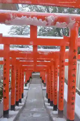 神鳥前川神社の鳥居