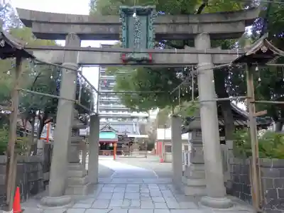 野田恵美須神社の鳥居