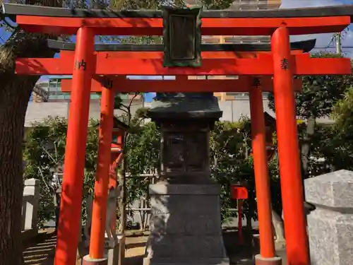 徳井神社の鳥居