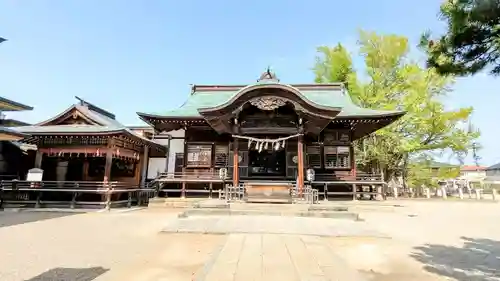 葛飾八幡宮の本殿・本堂