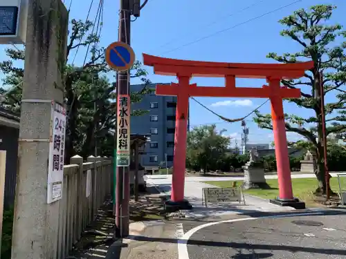 高岡関野神社の鳥居