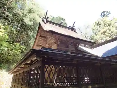 宗形神社の本殿・本堂