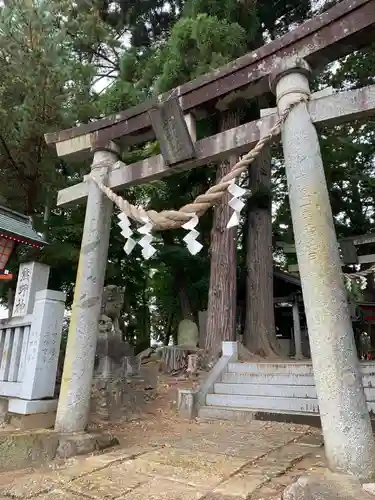 石鳥谷熊野神社の鳥居