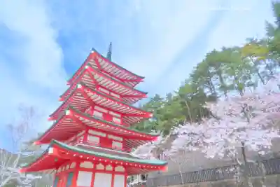 新倉富士浅間神社(山梨県)