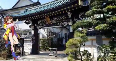 万福寺の山門・神門