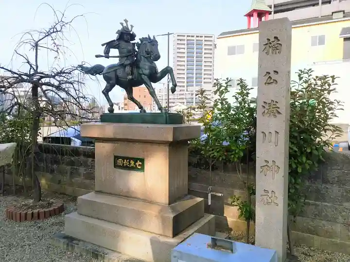 神明社(赤塚神明社)の像