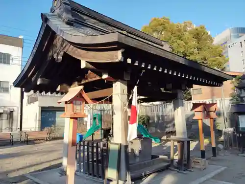 前橋八幡宮の手水舎
