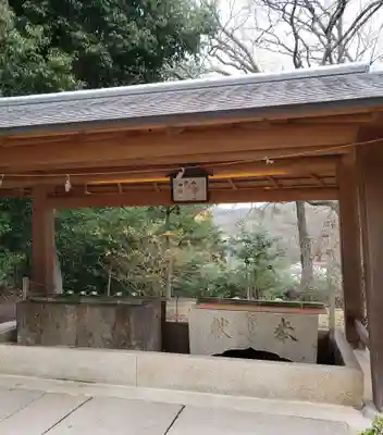 玉井宮東照宮の手水舎