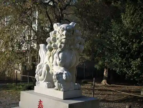 山本浅間神社の狛犬