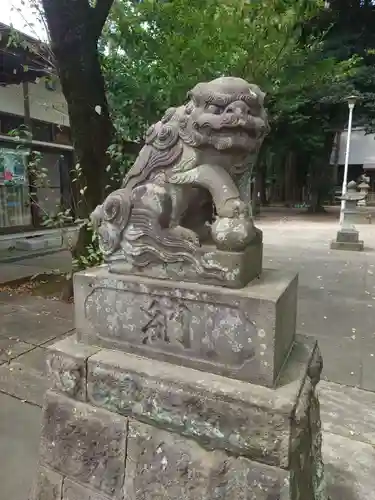 神明社の狛犬