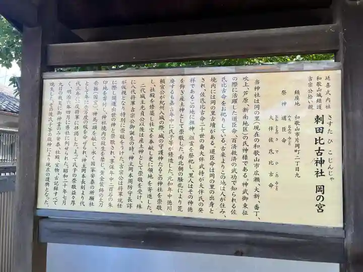 刺田比古神社の歴史