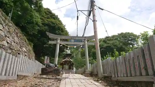 筑波山神社の鳥居