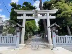 菊田神社の鳥居