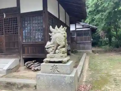 當田八幡神社の狛犬