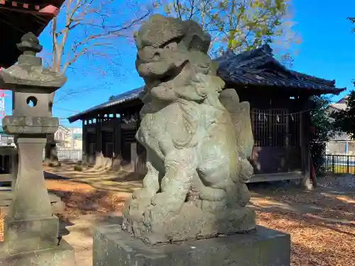 七本木神社の狛犬