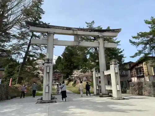 岩木山神社の鳥居