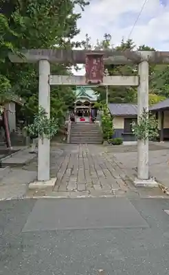 元城町東照宮の鳥居