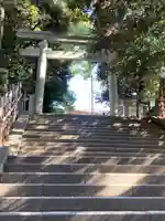渋谷氷川神社の鳥居