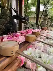 清洲山王宮　日吉神社の手水