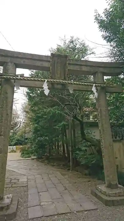 水稲荷神社の鳥居