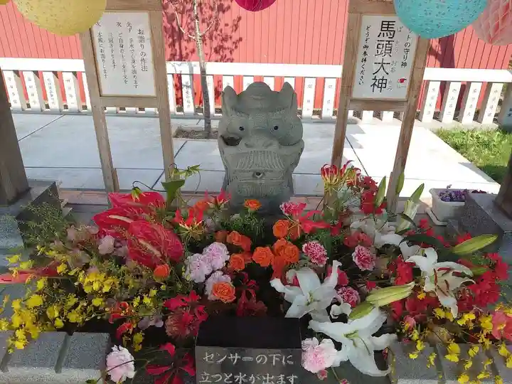 新川皇大神社の手水舎