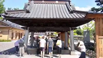 善光寺の手水舎