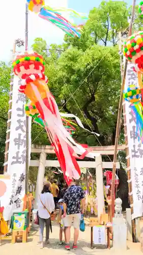 安城七夕神社の鳥居