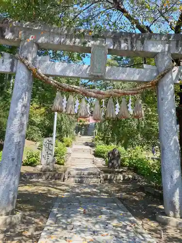 松澤神社の鳥居