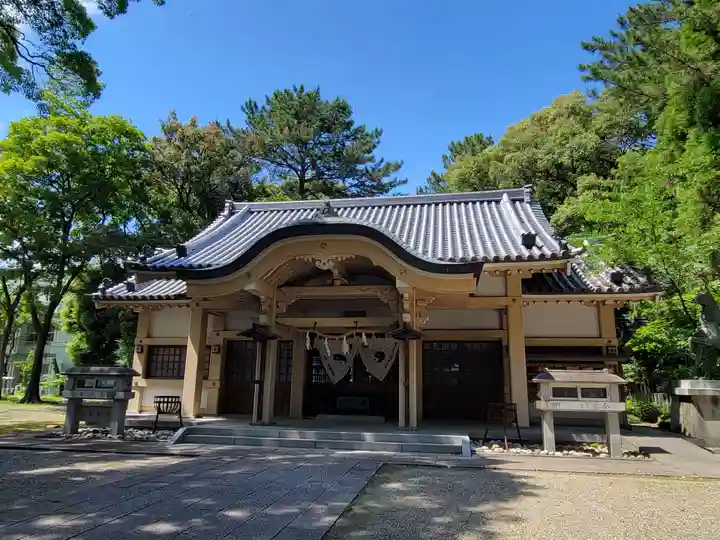 漆部神社の本殿・本堂