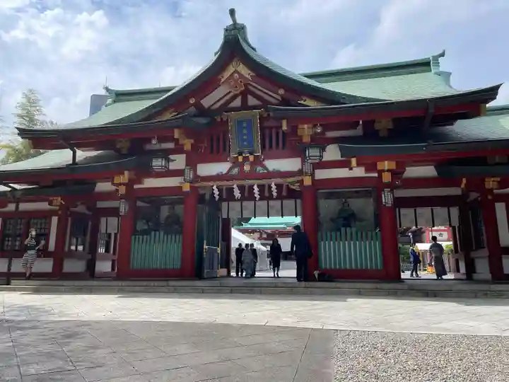 日枝神社の山門・神門