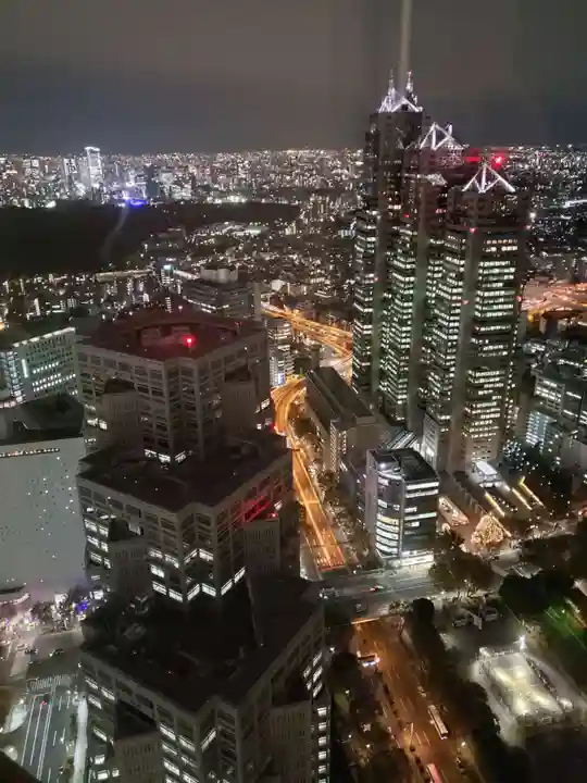 成子天神社の周辺
