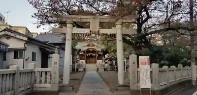 蒲原神社の鳥居