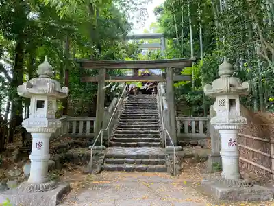 阿蘇神社の鳥居