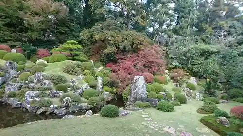 龍潭寺の庭園