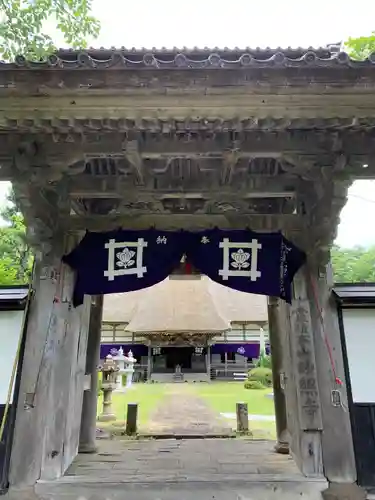 妙照寺の山門・神門