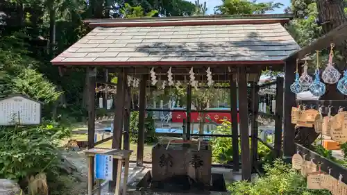 船魂神社の手水