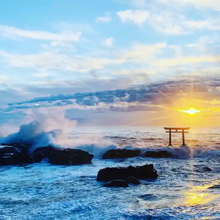 大洗磯前神社の景色