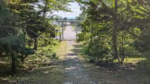 富山神社の景色