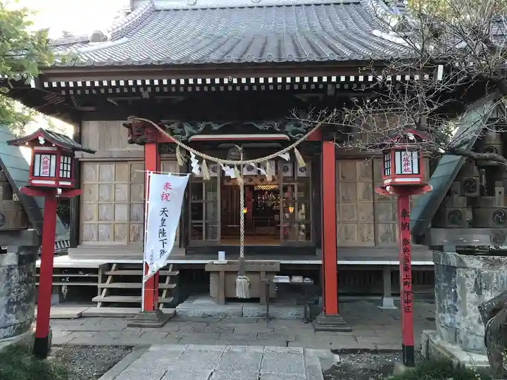 龍ケ崎八坂神社の本殿・本堂