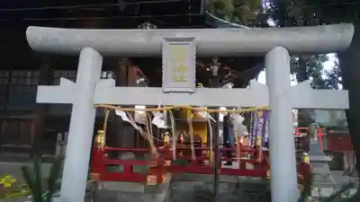 五方山熊野神社の鳥居