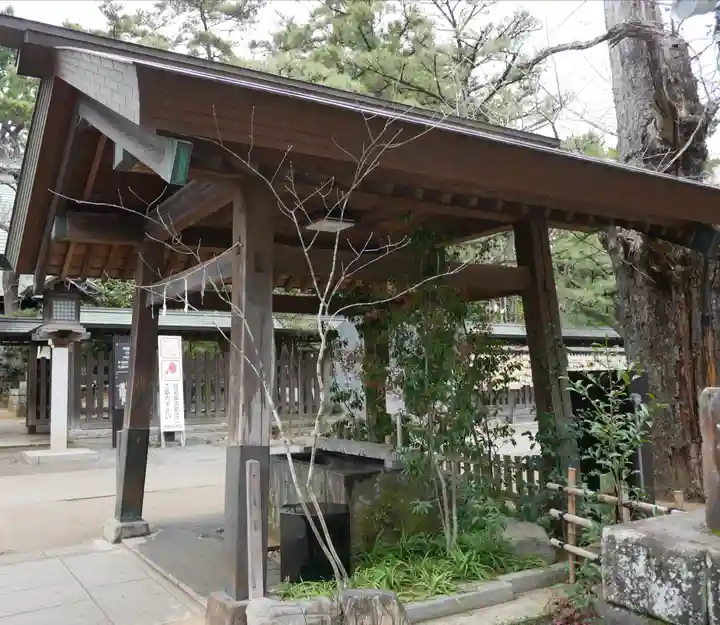 意富比神社の手水舎