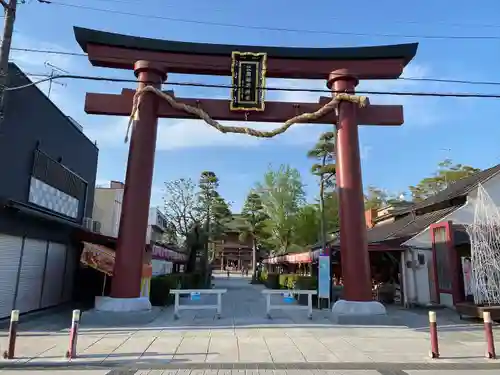 笠間稲荷神社の鳥居