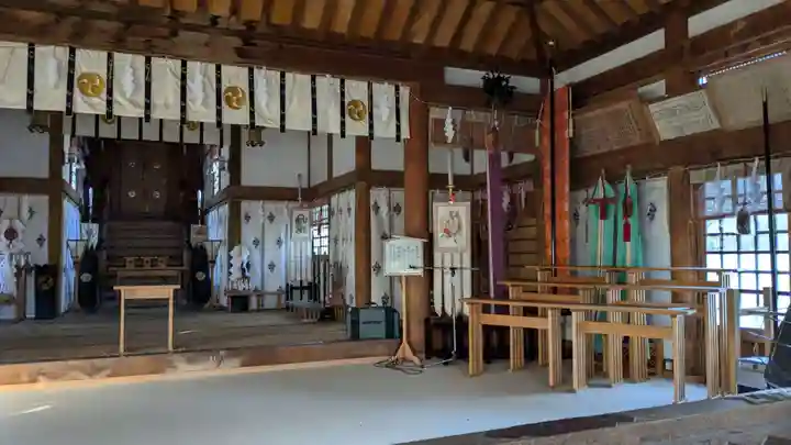 山部神社の本殿・本堂
