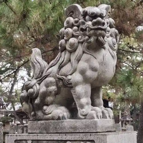 大濱熊野大神社の狛犬