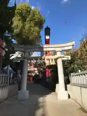 京濱伏見稲荷神社の鳥居