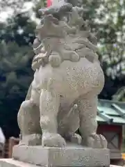 新田神社の狛犬