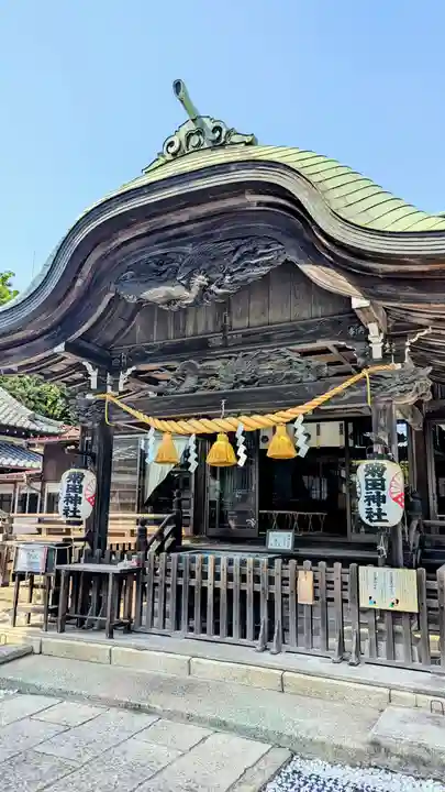 菊田神社の本殿・本堂
